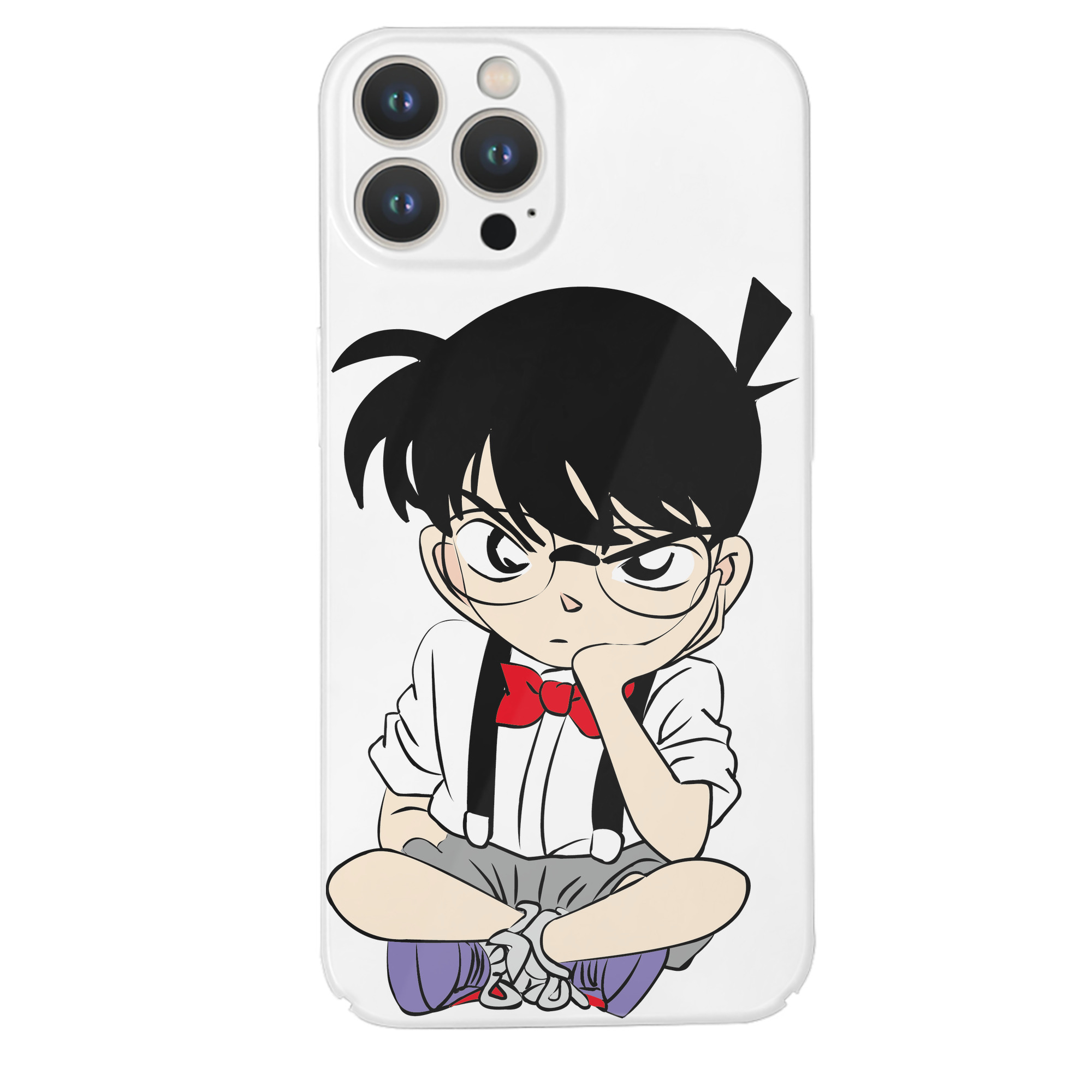 （画像用） 名探偵コナン 江戸川 コナン Detective Conan Conan Edogawa 【iPhone 14シリーズ対応】ハードケース